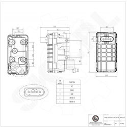 Βαλβίδα Στροβίλου Ford Transit Land Rover Defender 6c1q6k682eg