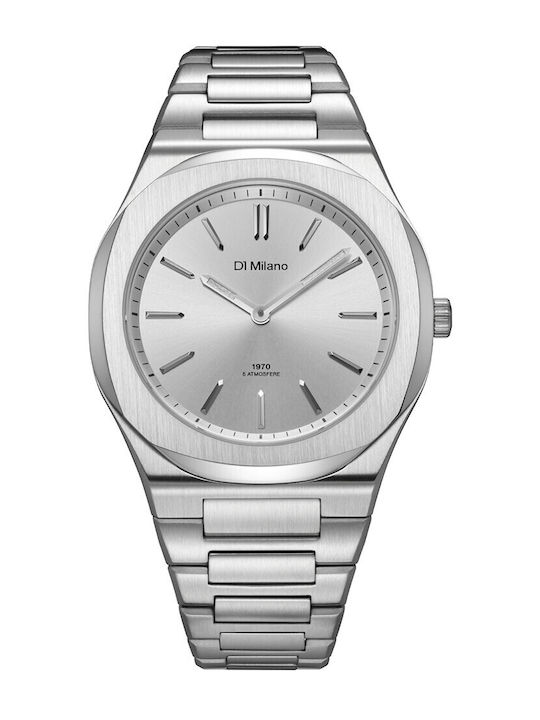 D1 Milano Battery Watch with Metal Bracelet