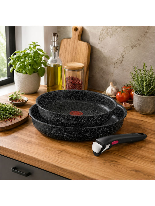 Tefal Ingenio Pans Set Made of Aluminum with Non-stick Coating 2 Pieces