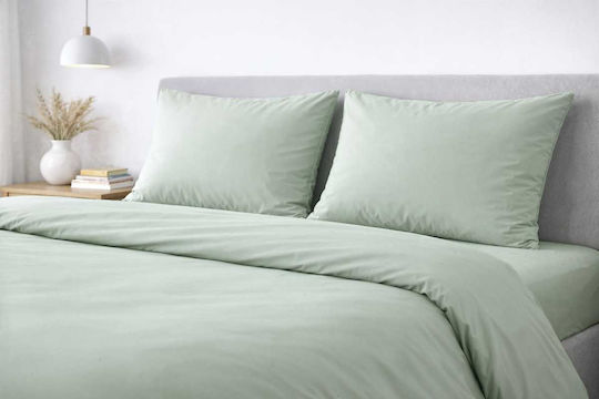 Vesta Home Σετ Μαξιλαροθήκες Green Grey 53x75εκ.