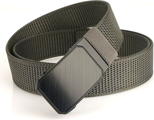 Hyperblack Curea Bărbați De Tip Militar Molle Rezistentă Nylon Tactical K901 Gri