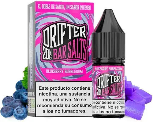 Drifter Vape Ready E-Liquid Blueberry Bubblegum 20mg 10ml