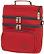 Polo Double Cooler Училищна термо чанта за храна Сива