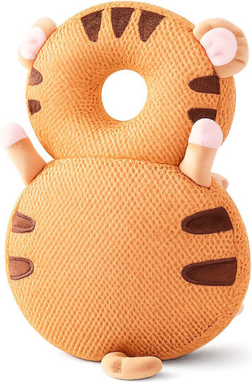 Giggles & Co. Head Protector from Fabric in Orange Colour