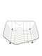 Sanitec No9 Sink Strainer Inox Silver 40x38cm
