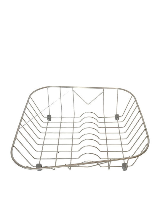 Sanitec No7 Сушилник за мивка от inox Сребрист 39x38cm