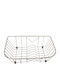 Sanitec No8 Sită pentru chiuvetă Inox Argintiu 41x26cm