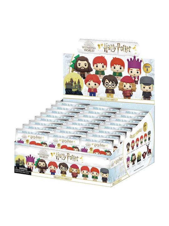 Harry Potter 3d Pvc Bag Clips Series 8 Display 24