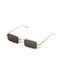 AV Sunglasses Verano Unisex Sonnenbrillen mit Schwarz Metallischer Rahmen und Schwarz Fassung