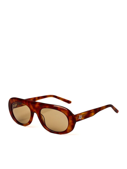 AV Sunglasses Lexi Unisex Sunglasses With Brown...