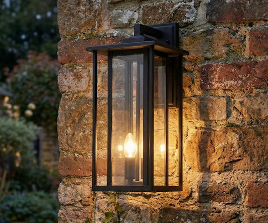Luma Wandmontiertes Außenlicht Schwarz
