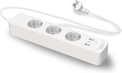 TP-LINK Tapo P300 v1.2 Smart Πολύπριζο 3 Θέσεων με Καλώδιο 1.5m TP-LINK Tapo P300 v1.2 Smart Πολύπριζο 3 Θέσεων με Καλώδιο 1.5m