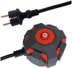 Duwi Verlängerungskabel Rolle mit Kabel 1,4 m
