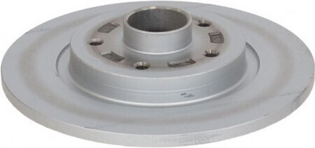 Renault Kangoo Ii 08 Back Left Or Right Ventilated Brake Disc 1 Piece Bearing 402024076r