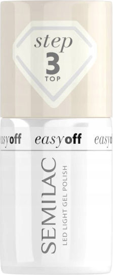 Semilac Semilac Gel Nagellack Easy Off Top 7ml