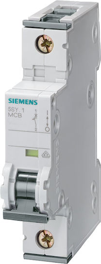 Siemens Μονοπολικός Διακόπτης Ράγας 230V 6A