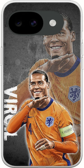 Θήκη Euro 2024 Virgil Van Dijk Google Pixel 10a 5g Flexible Tpu Διάφανη Σιλικόνη