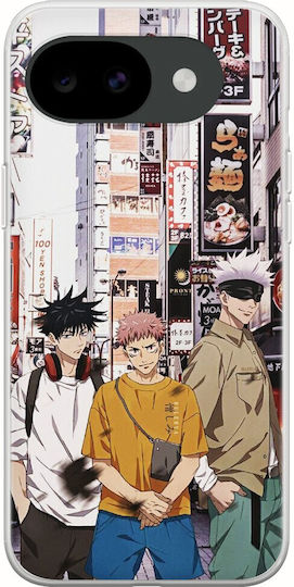 Jujutsu Kaisen Google Pixel 10a 5g Flexible TPU Transparent Silicone Case