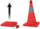 SPV Traffic Cone in Orange Colour with Height 70cm