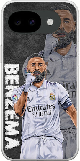 Mobile Phone Case Football Stars Karim Benzema Google Pixel 10a 5g Flexible TPU Transparent Silicone