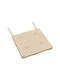Garden Chair Cushion Horseshoe Ecru 40x40 cm