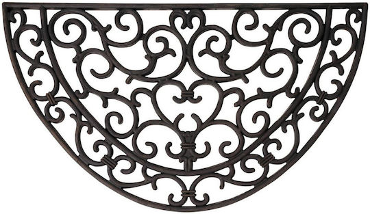Esschert Design Πατάκι Εισόδου Ημικυκλικό από Καουτσούκ 66.3x39.2εκ.
