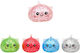 Rainbow Glitter Squishy Dumpling Αφρώδες Πολύχρωμο (Διάφορα Σχέδια) 1τμχ