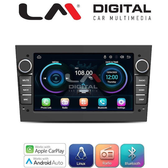 LM Digital Car Audio System for Opel Antara Astra Combo Corsa Zafira Suzuki Ignis 2011 Bluetooth USB Wi-Fi GPS