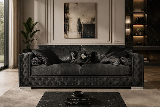 Chloe Τριθέσιος Υφασμάτινος 240x100εκ. Chloe Τριθέσιος Υφασμάτινος 240x100εκ.