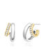 Ania Haie Earrings Studs from Silver Gold Plated with Stones
