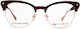Kristian Olsen Kf082 Burgundy Pink Gold Acetate Metal