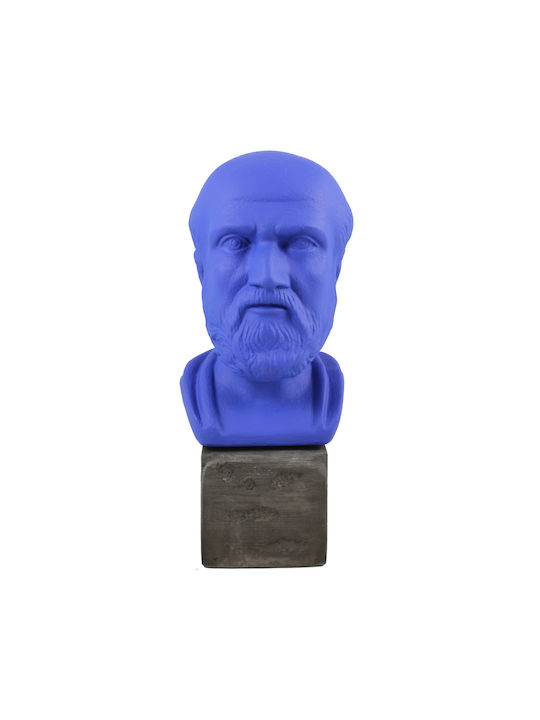 Dekorative Büste aus Keramik Material des Hippokrates 23cm
