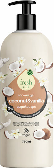 Fresh Αφρόλουτρο σε Gel & Άρωμα Καρύδα 750ml