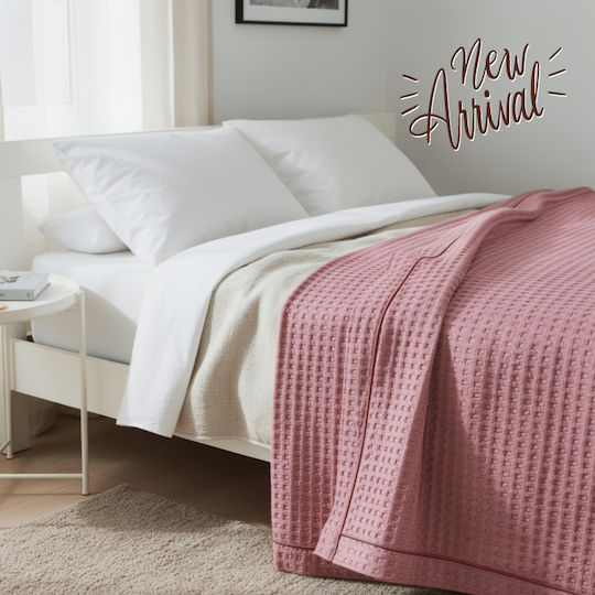 Isadore Lorraine Blanket Pique Super Double 220x250cm Rotten Apple
