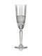 Novaker Champagne Glasses for Wedding in Ecru Crystal KP821