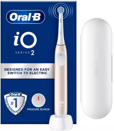 Oral-B Elektrische Zahnbürste mit Reiseetui Rosa