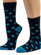 The Bus Socken Mit Geometrischen Blau Siel