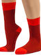 The Bus Orange Socks