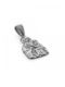 Charm Talisman Virgin Mary from Silver
