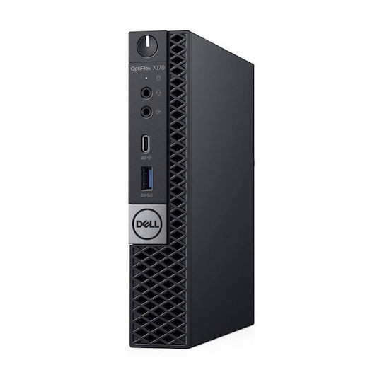 Dell Optiplex 7070 Micro Überarbeiteter Grade A (Kern i3-9100T/16GB/256GB SSD/W11 Pro)