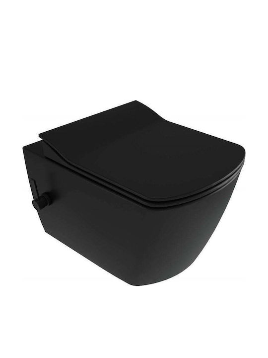Deante Wall-Mounted Toilet with Cover with Bidet 5907650892885