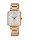 Seiko Ceas Bărbătesc 25.1mm Cu Baterie Și Brățară Metalică Argintie