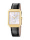 Festina Men's Watch 29mm Battery with Silver Leather Strap