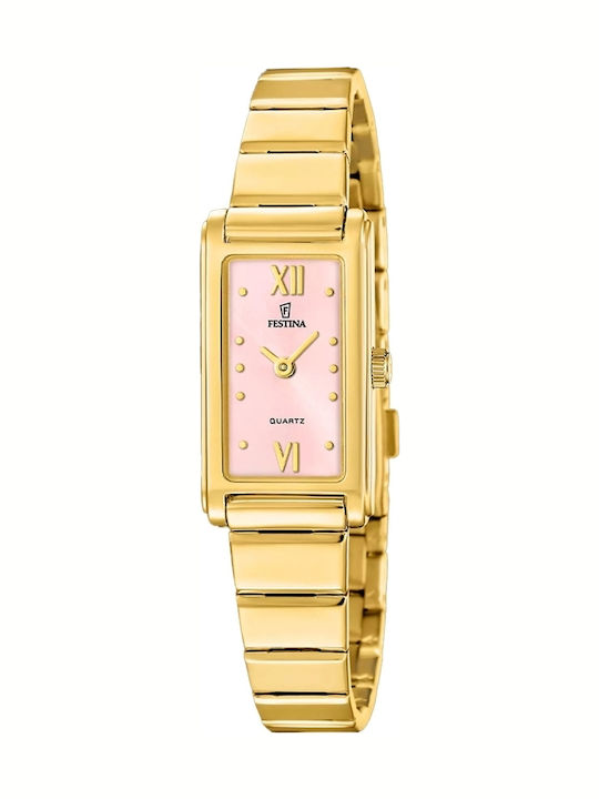 Festina Women's Watch 17mm Battery with Gold St...