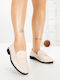 Damen Mokassins in Beige Farbe