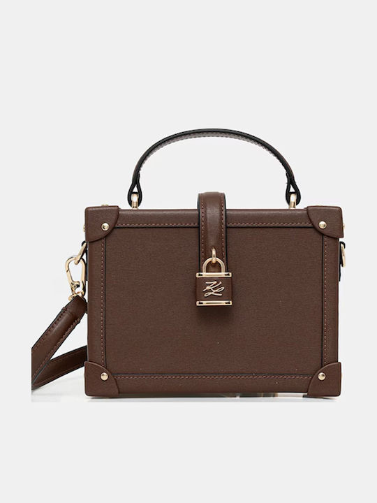 Leather Women's Shoulder Bag Brown