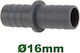 Plastischer Schlauchverschraubung Ø16mm R086