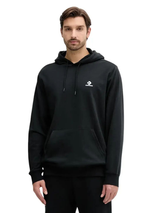Sweatshirt mit Kapuze Schwarz