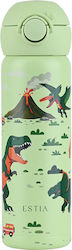 Estia Wonder Bottle Save The Aegean Термос Динозавър Non Spill 500ml Dino Explorer Estia Wonder Bottle Save The Aegean Термос Динозавър Non Spill 500ml Dino Explorer