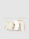 Kids Tracksuits With Jacket With Top Ecru 3 Pieces